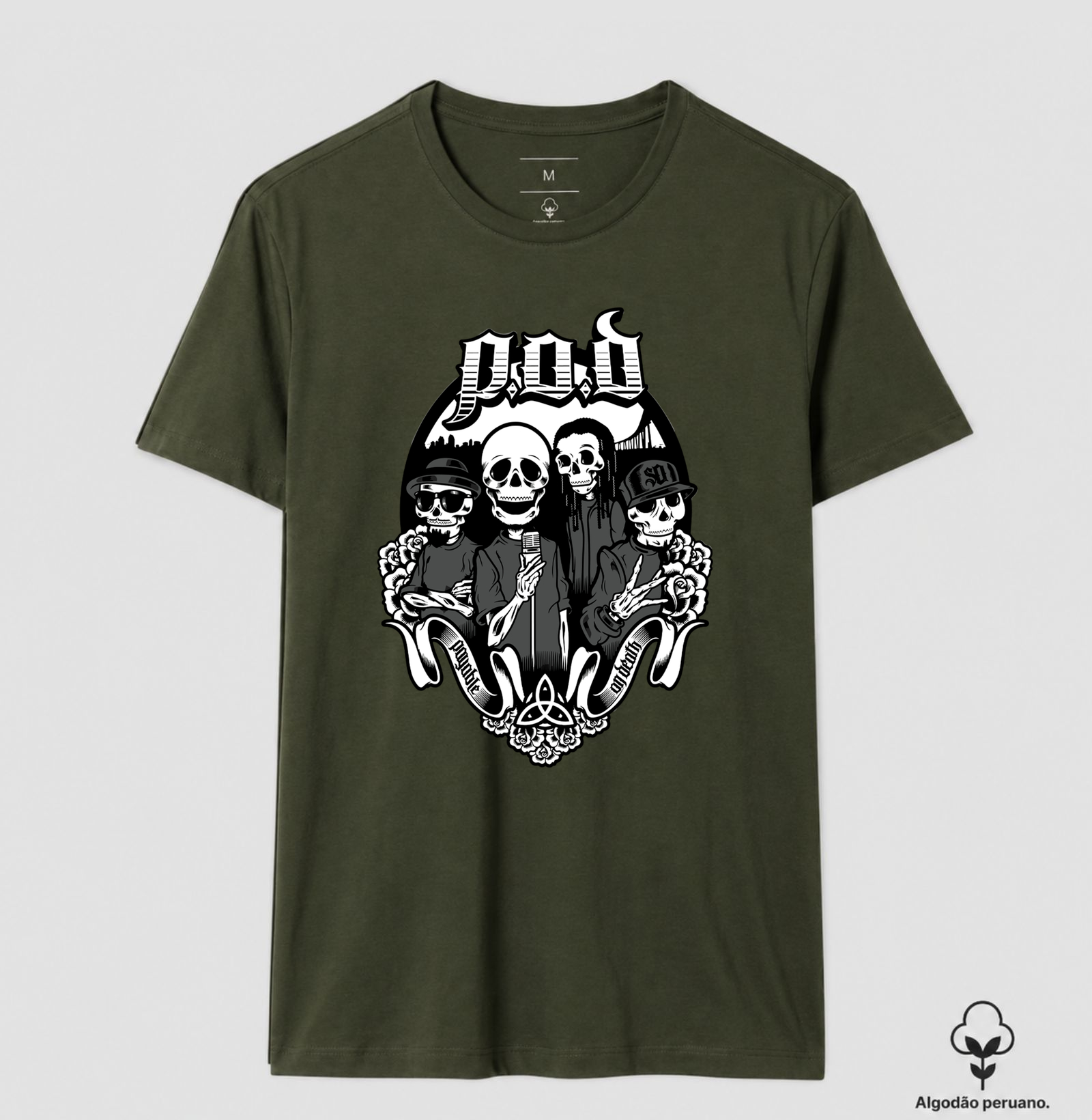 Camiseta Premium - P.O.D. (Payable on Death) - Imagem 6