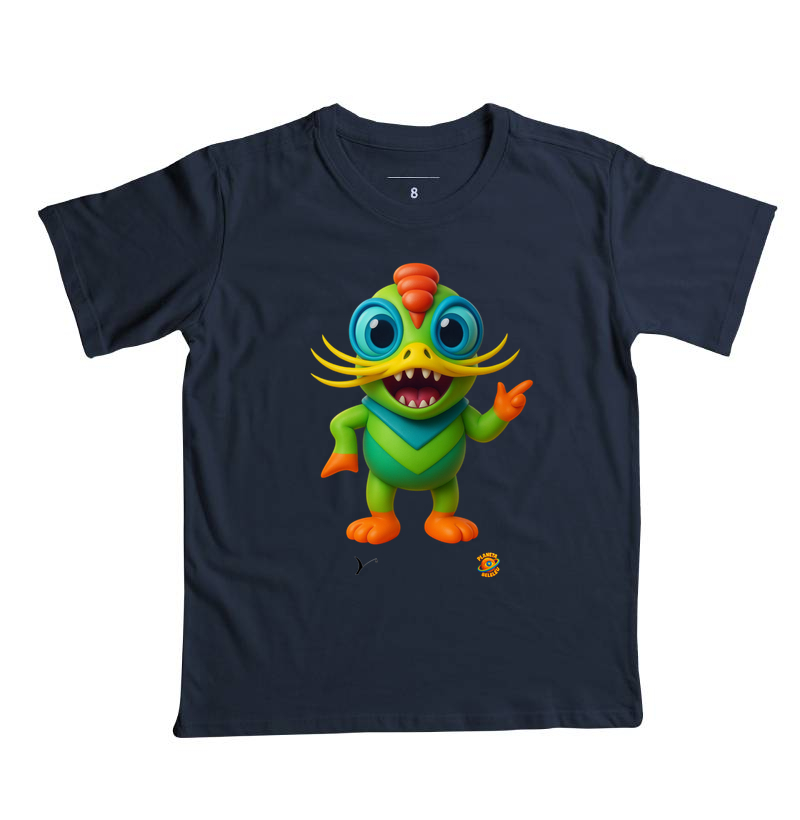 Camiseta Infantil Exkel | Aventuras do Planeta Beleléu - Imagem 4