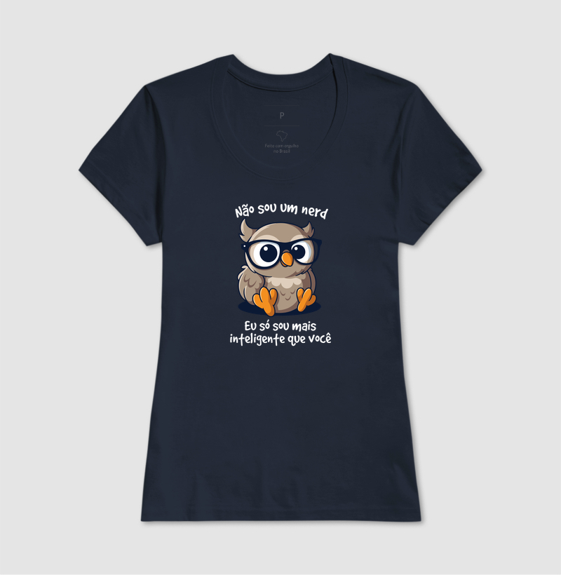 Não Sou Nerd Coruja Inteligente - Imagem 8