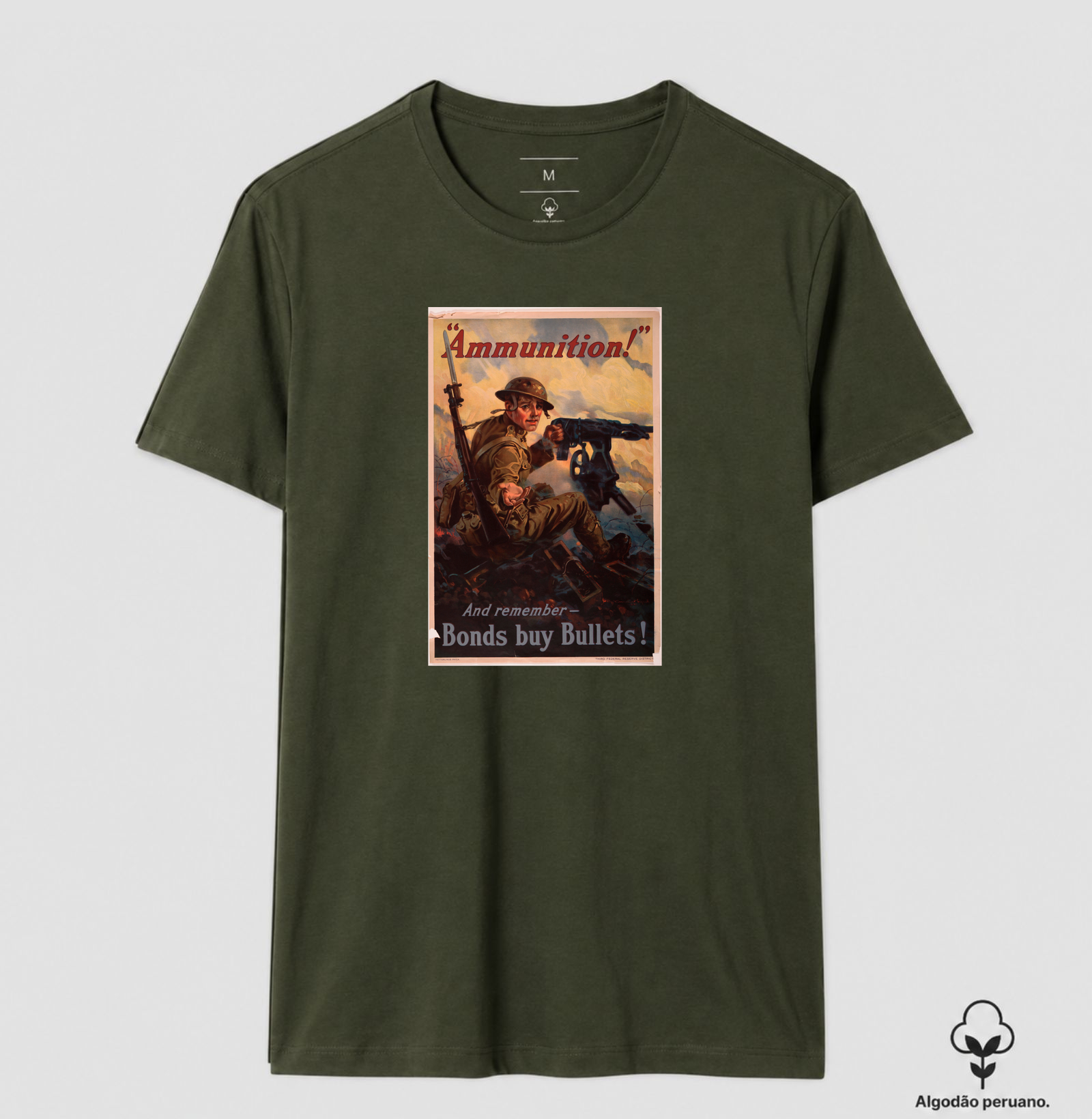 Camiseta Bonds Buy Bullets — 1918 - Imagem 8