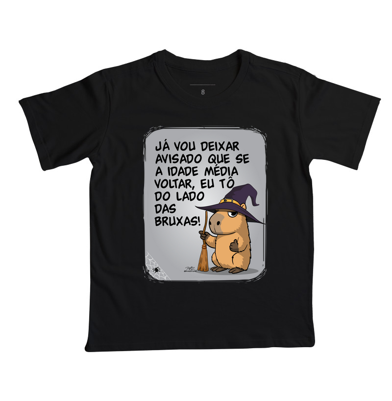 Camiseta Capivara Bruxas - Imagem 4