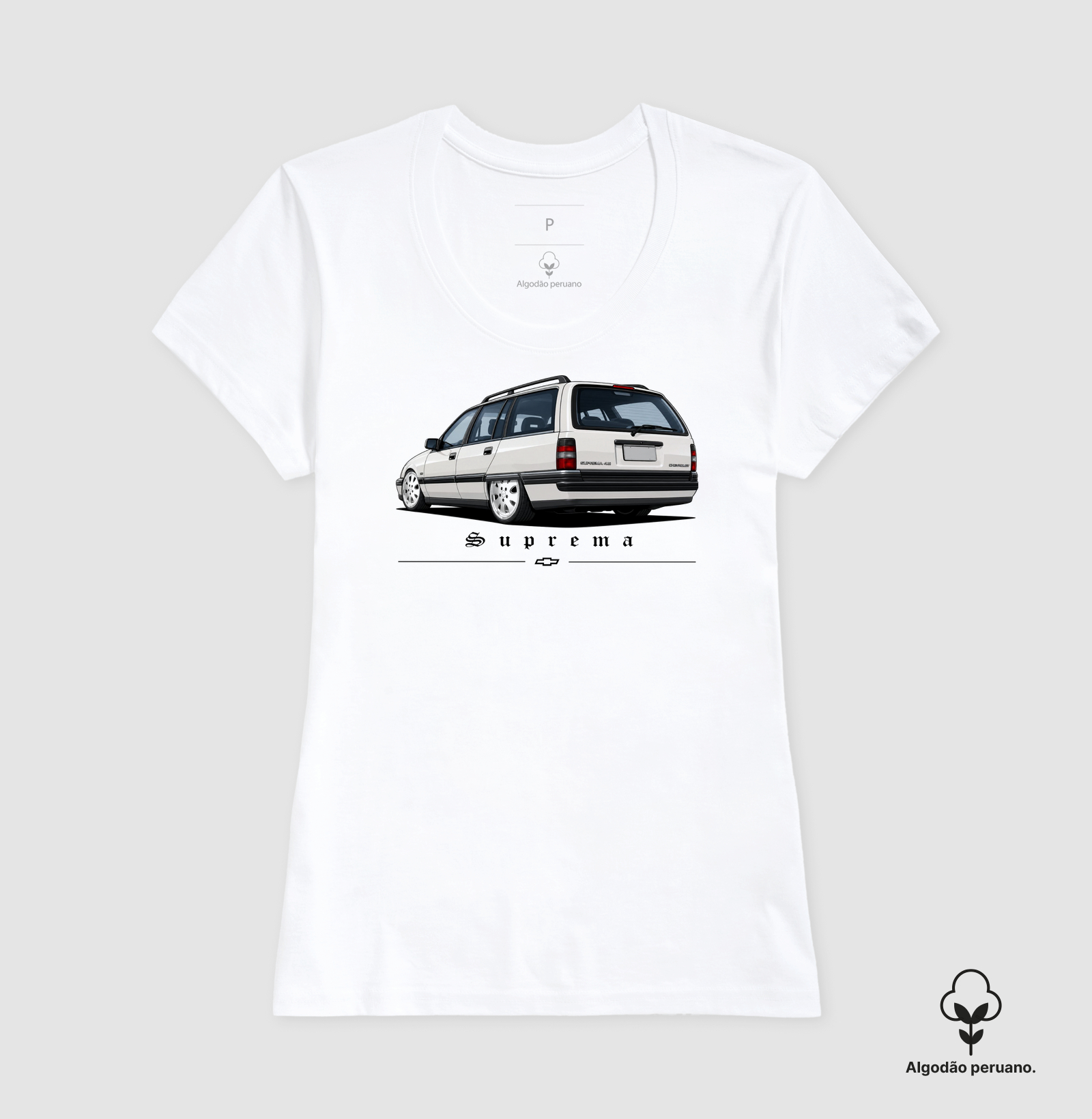 Camiseta em algodão peruano Ômega Suprema - Imagem 8