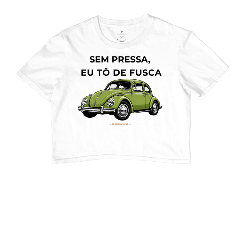 Sem pressa, eu tô de fusca - Verde - Imagem 3