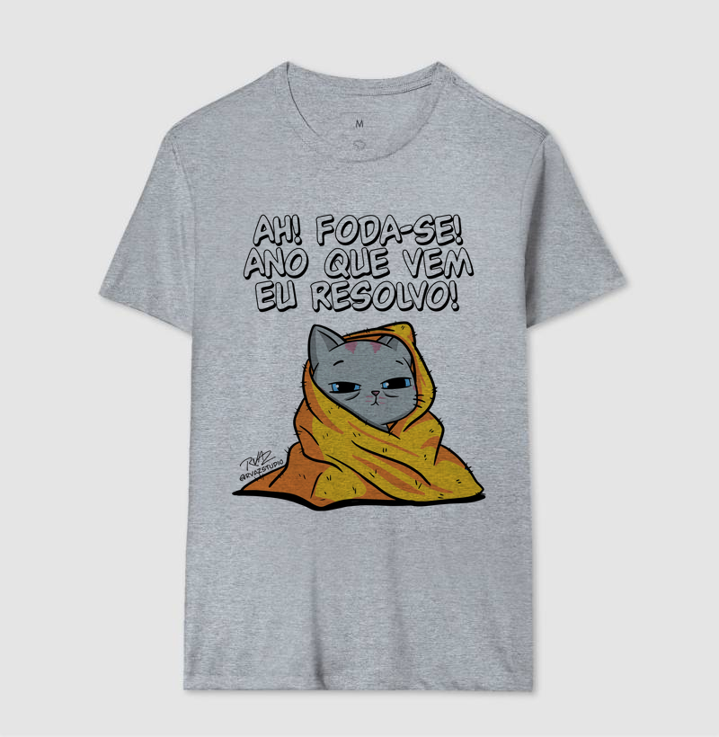 Camiseta Gato Sincero Ano que vem - Imagem 8