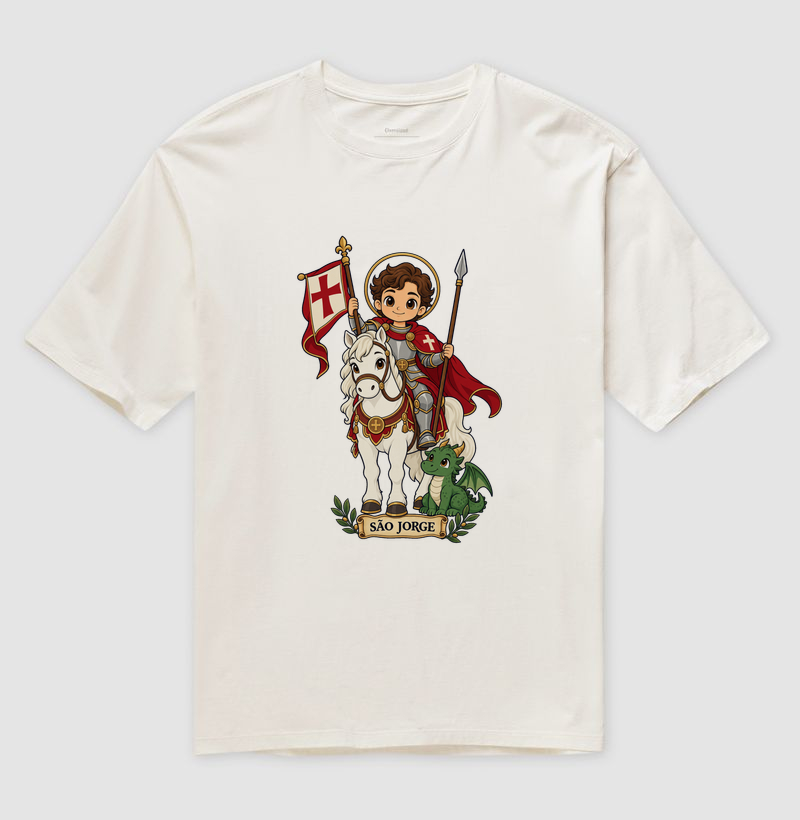 São Jorge estilo chibi - Imagem 4