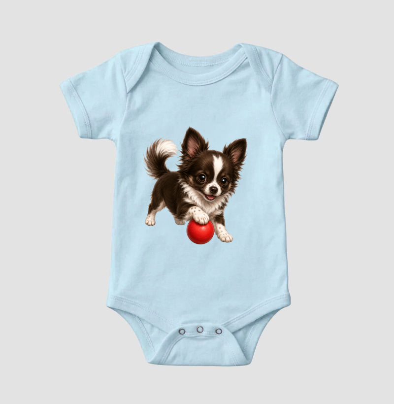 Chihuahua Pelo Longo Marrom - Desenho Animado - Imagem 4