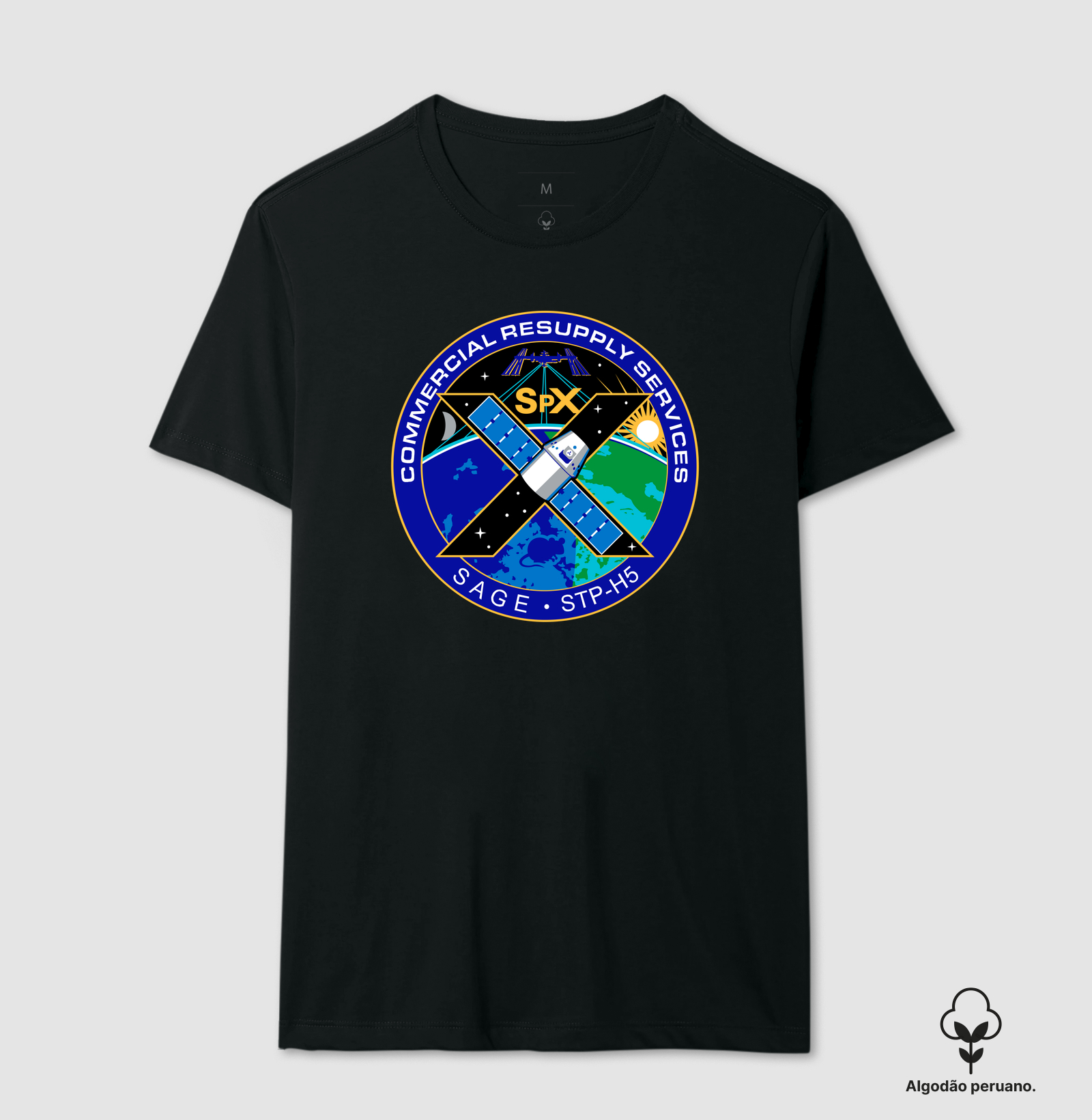Emblema SpaceX CRS-10: Missão ISS (Coleção Odyssey) - Imagem 2