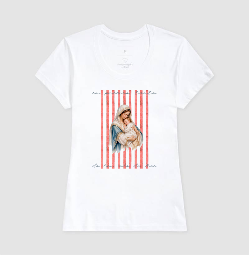 Camiseta Eu Preciso Tanto do Teu Colo de Mãe - Imagem 5