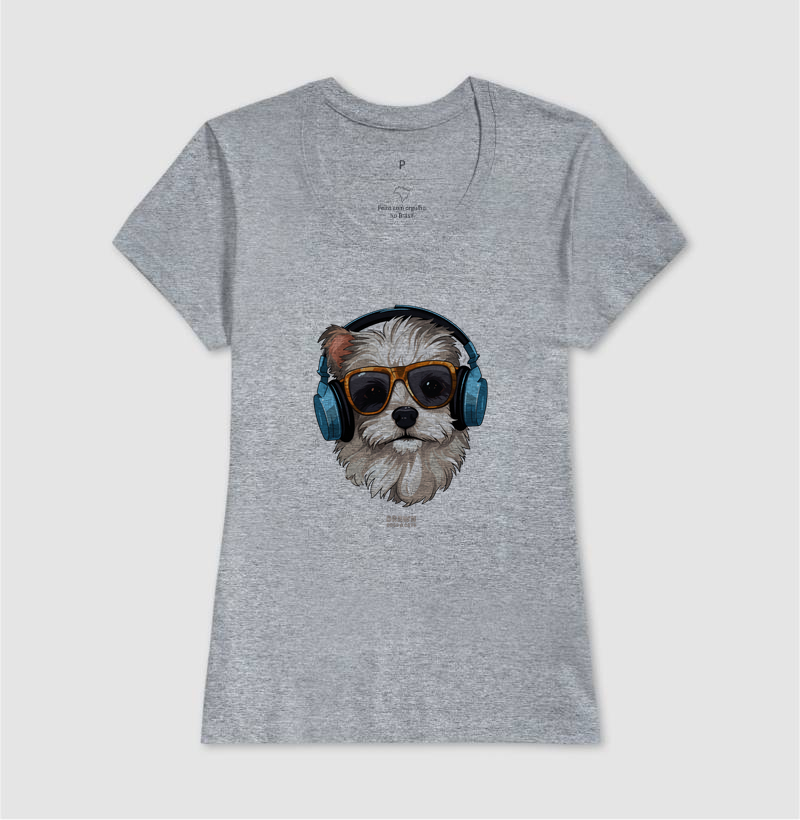 Shih Tzu de phone e óculos escuro - Imagem 9