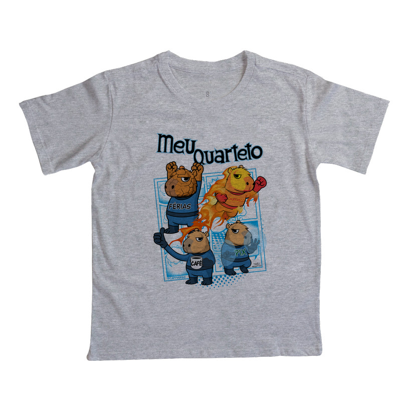 Camiseta Capivara Quarteto - Imagem 6
