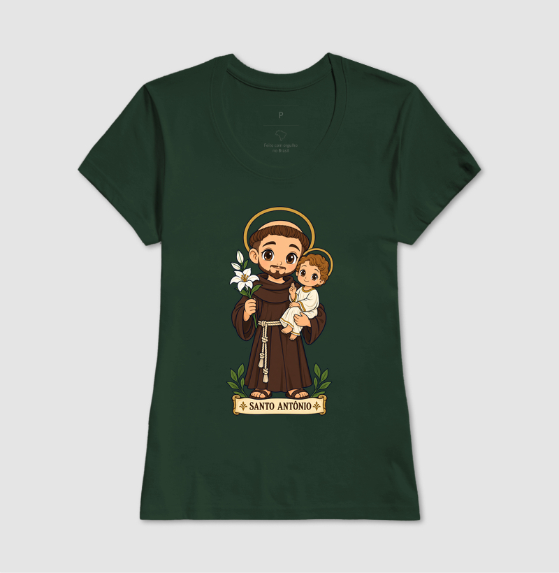 Santo Antonio estilo chibi - Imagem 11