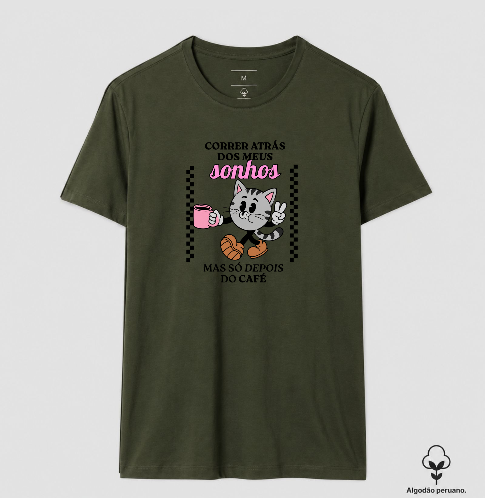 Gato Vintage "Sonhos e Café" - Imagem 4