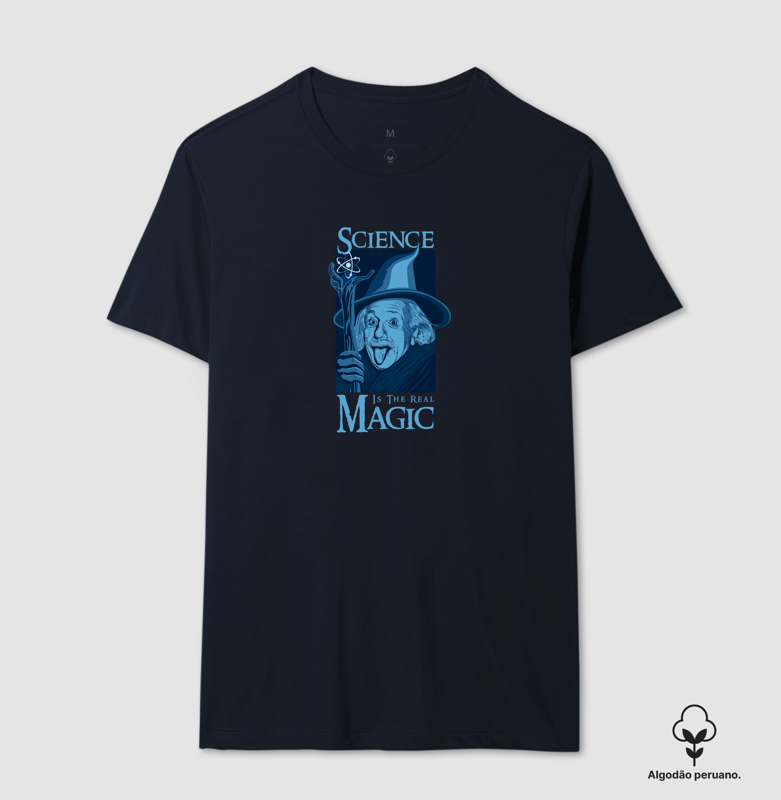 Camiseta Algodão Peruano Ciência é Mágica - Imagem 6