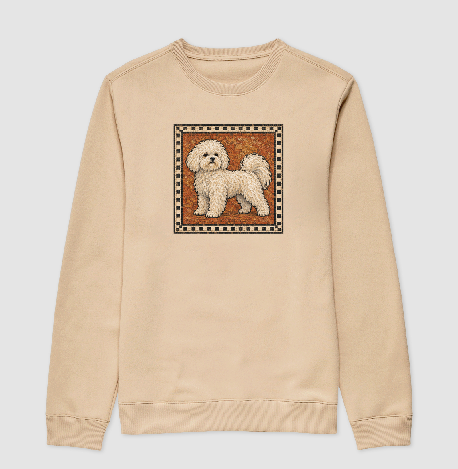 Cachorro em Mosaico Romano - Imagem 3