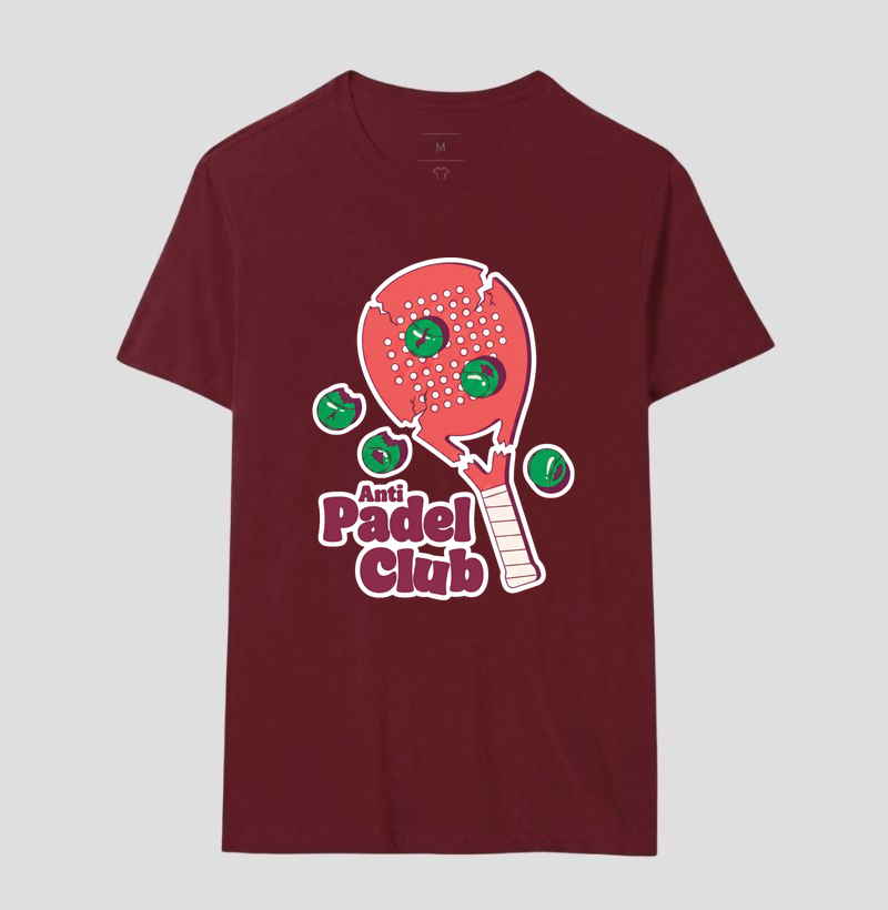 Camiseta Anti Padel Club Raquete Quebrada - Imagem 18