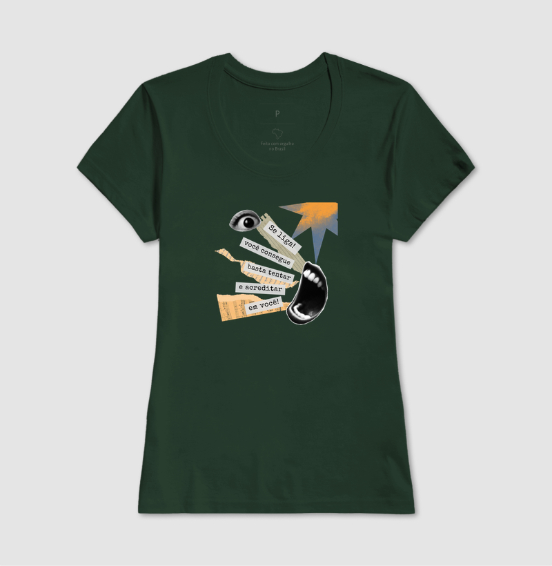 Camiseta Basta acreditar - Imagem 12