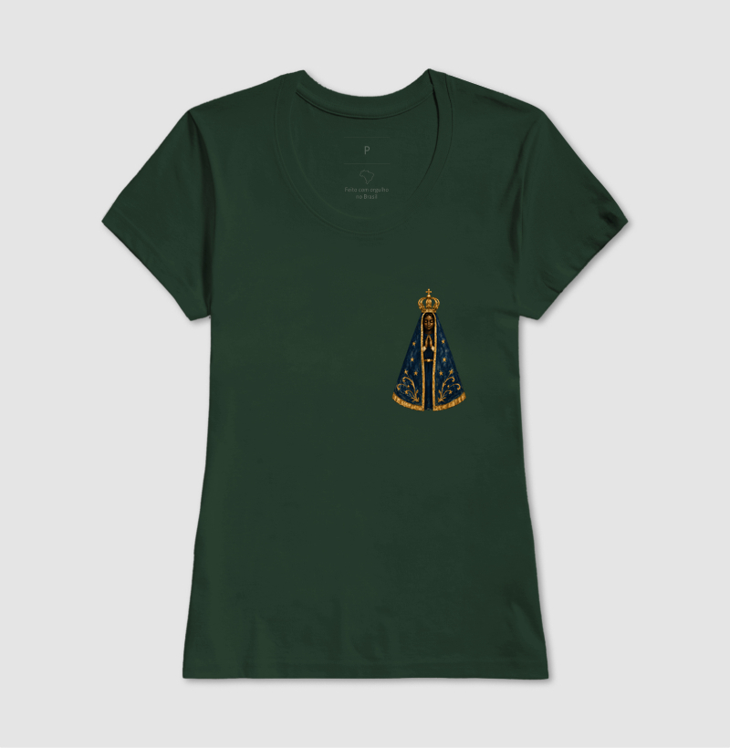 Nossa Senhora Aparecida - Manto Azul e Ouro - Imagem 11