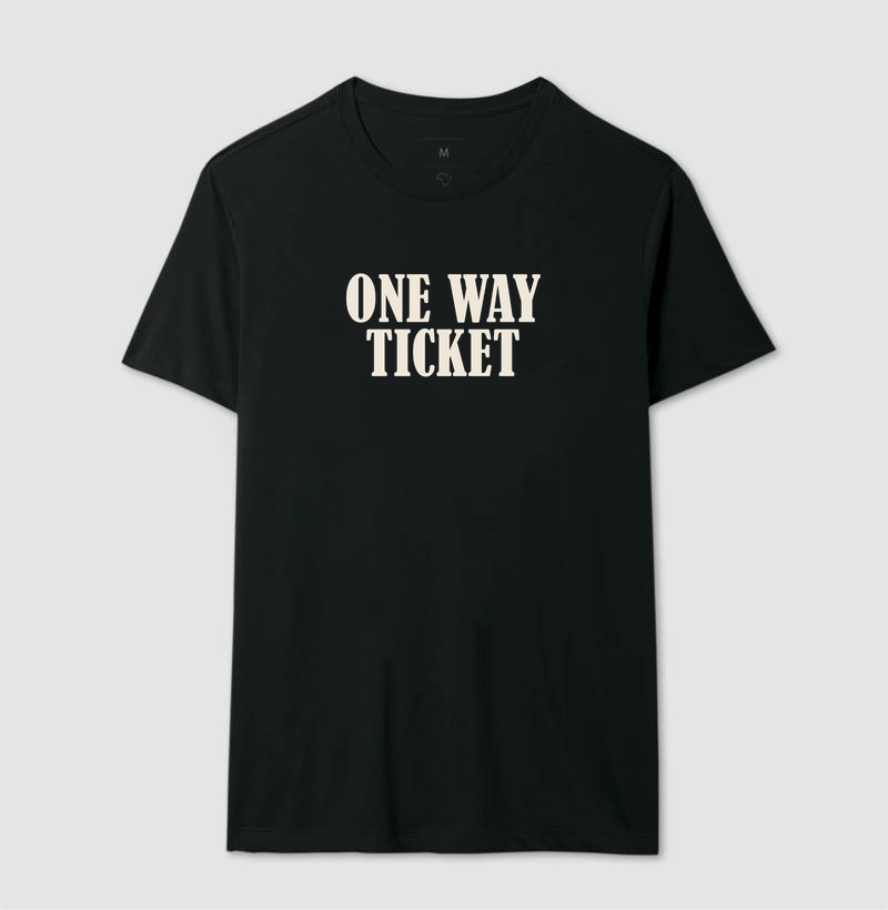 Camiseta One Way Ticket - Imagem 2