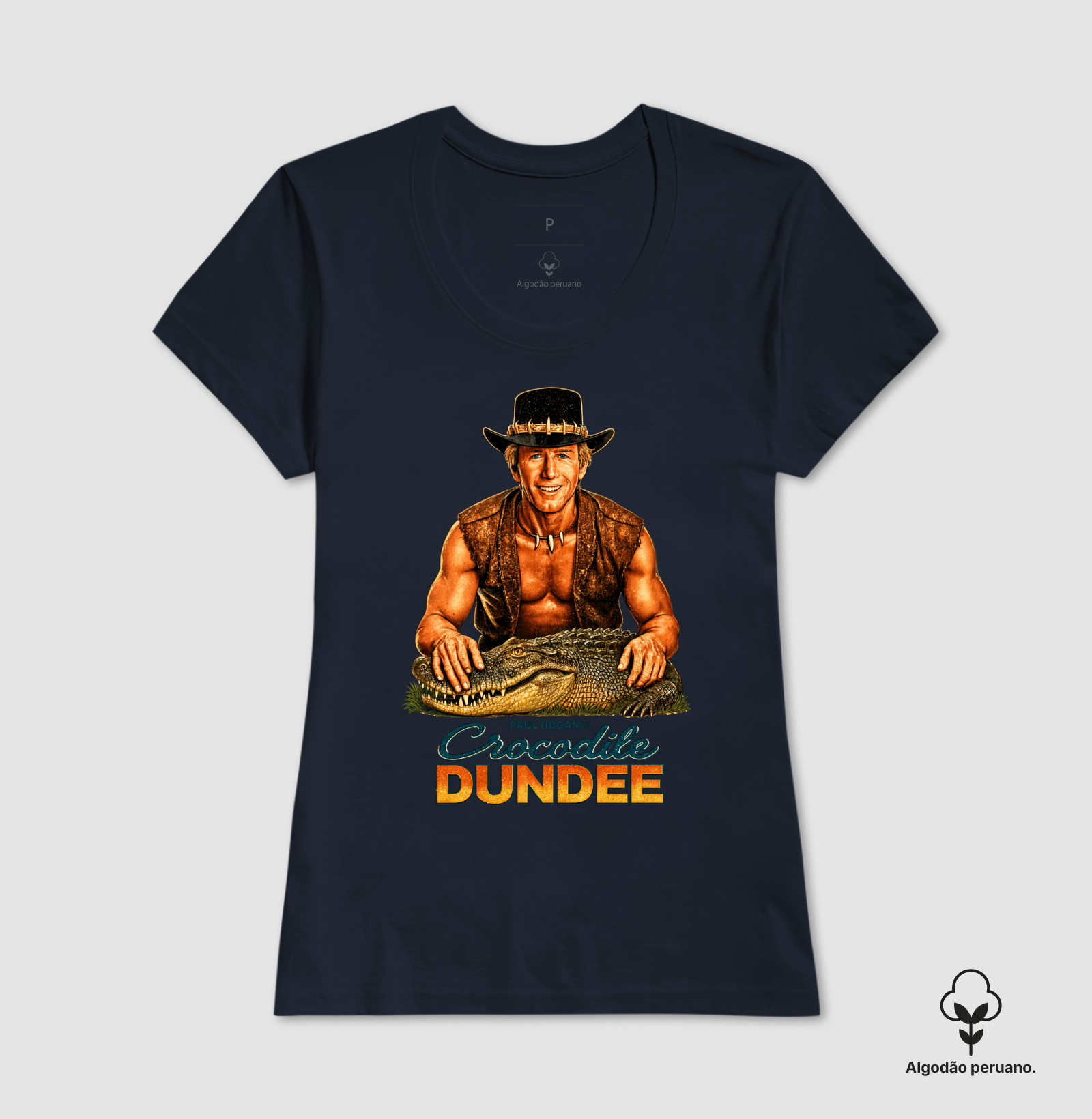 Camiseta Crocodilo Dundee Paul Hogan - Imagem 7