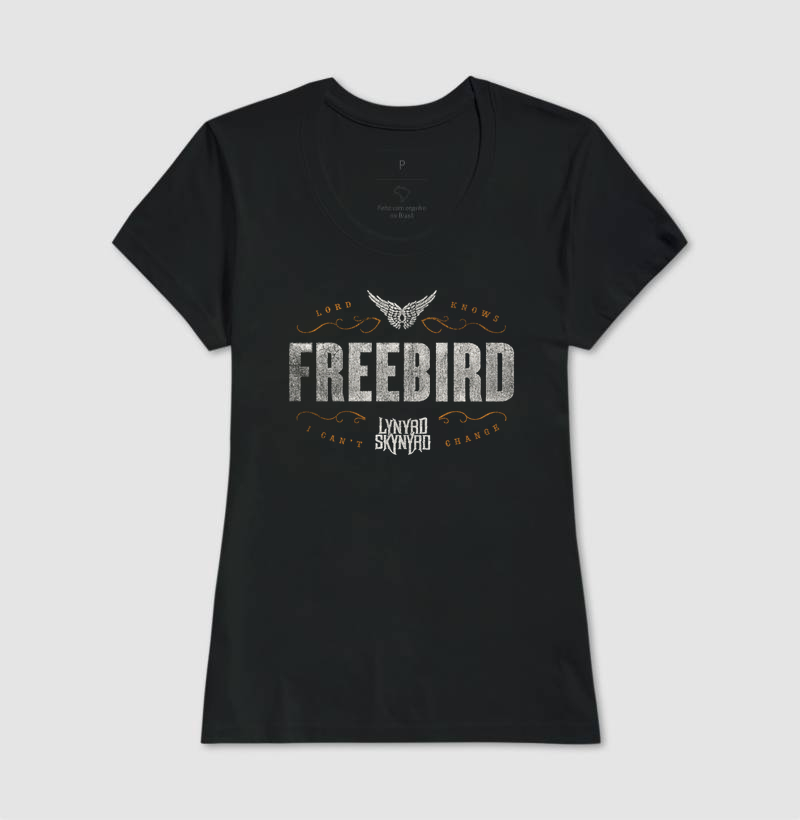 Camiseta Vintage Free Bird - Imagem 3