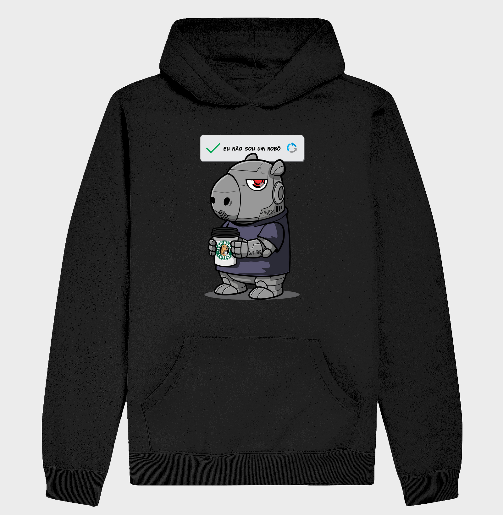 Camiseta Capivara Robô - Imagem 2