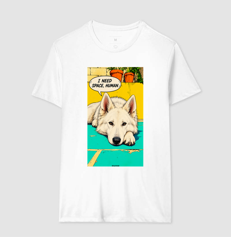 🐺💬 Pastor Canadense Edition: I Need Space, Human 🤍✨ - Imagem 4