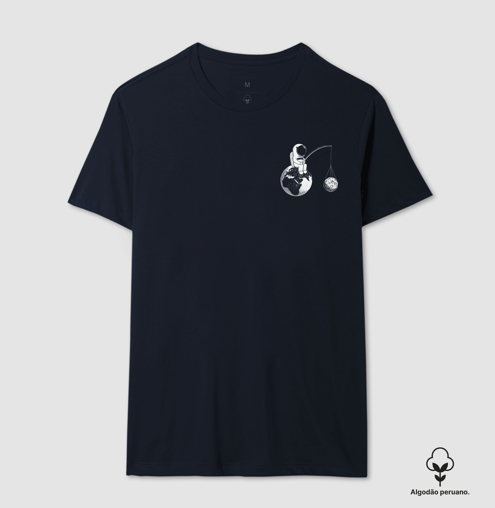 Camiseta - "Moon On The Hook" - Imagem 2