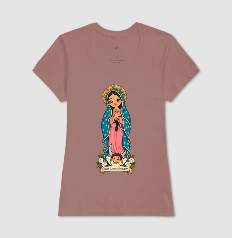 Nossa Senhora de Guadalupe estilo chibi - Imagem 15