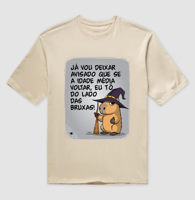 Camiseta Capivara Bruxas - Imagem 3