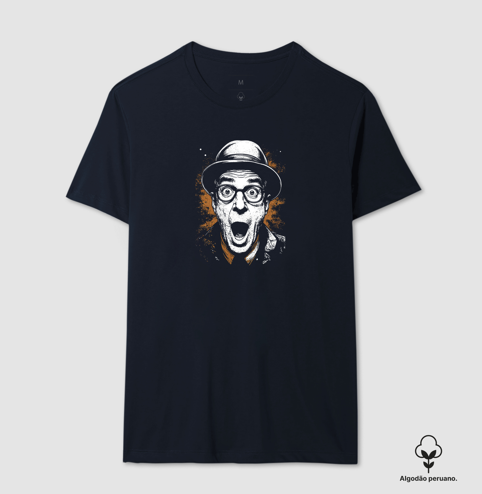 Camiseta Algodão Peruano Expressão do Impacto - Imagem 4