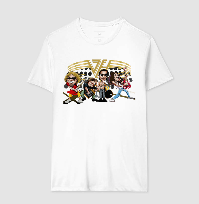 Van Halen - Integrantes Cartoon - Imagem 4