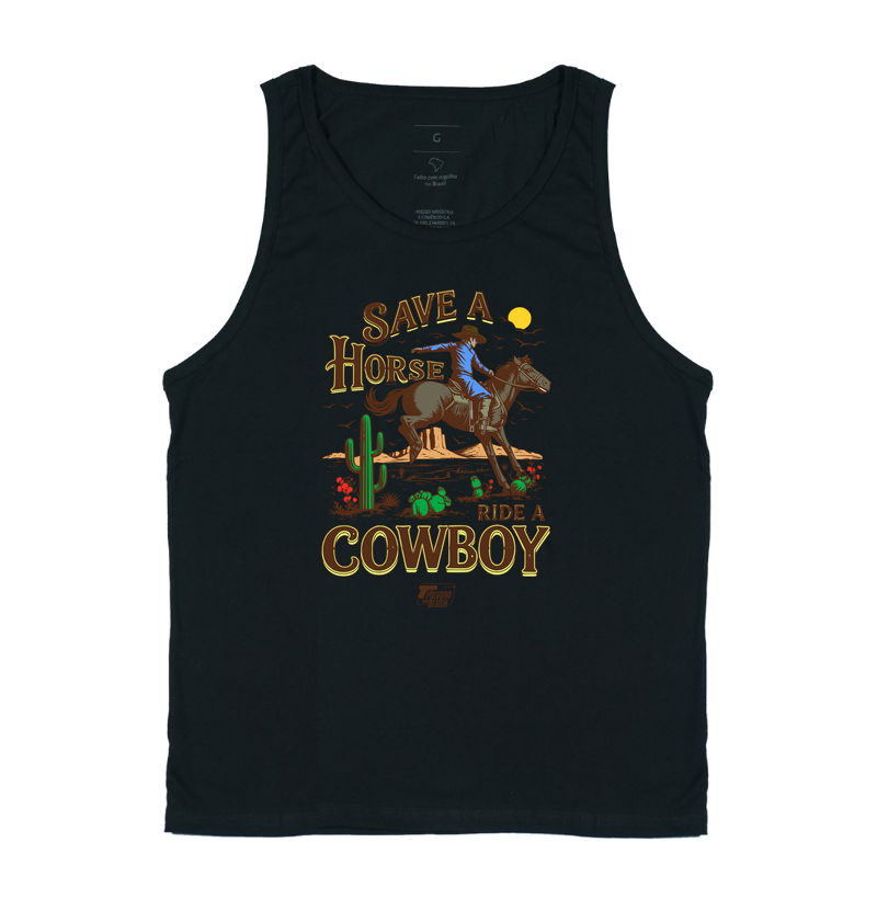 Save a Horse Ride a Cowboy Pólvora com Blush - Imagem 3