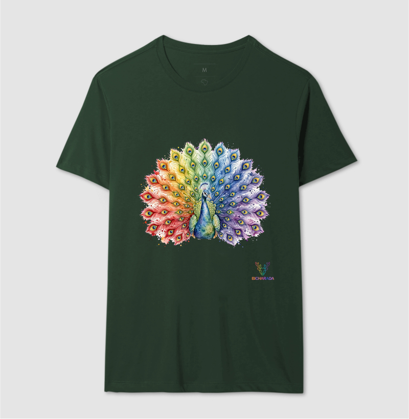 Pavão 🦚 arco íris  - Imagem 12