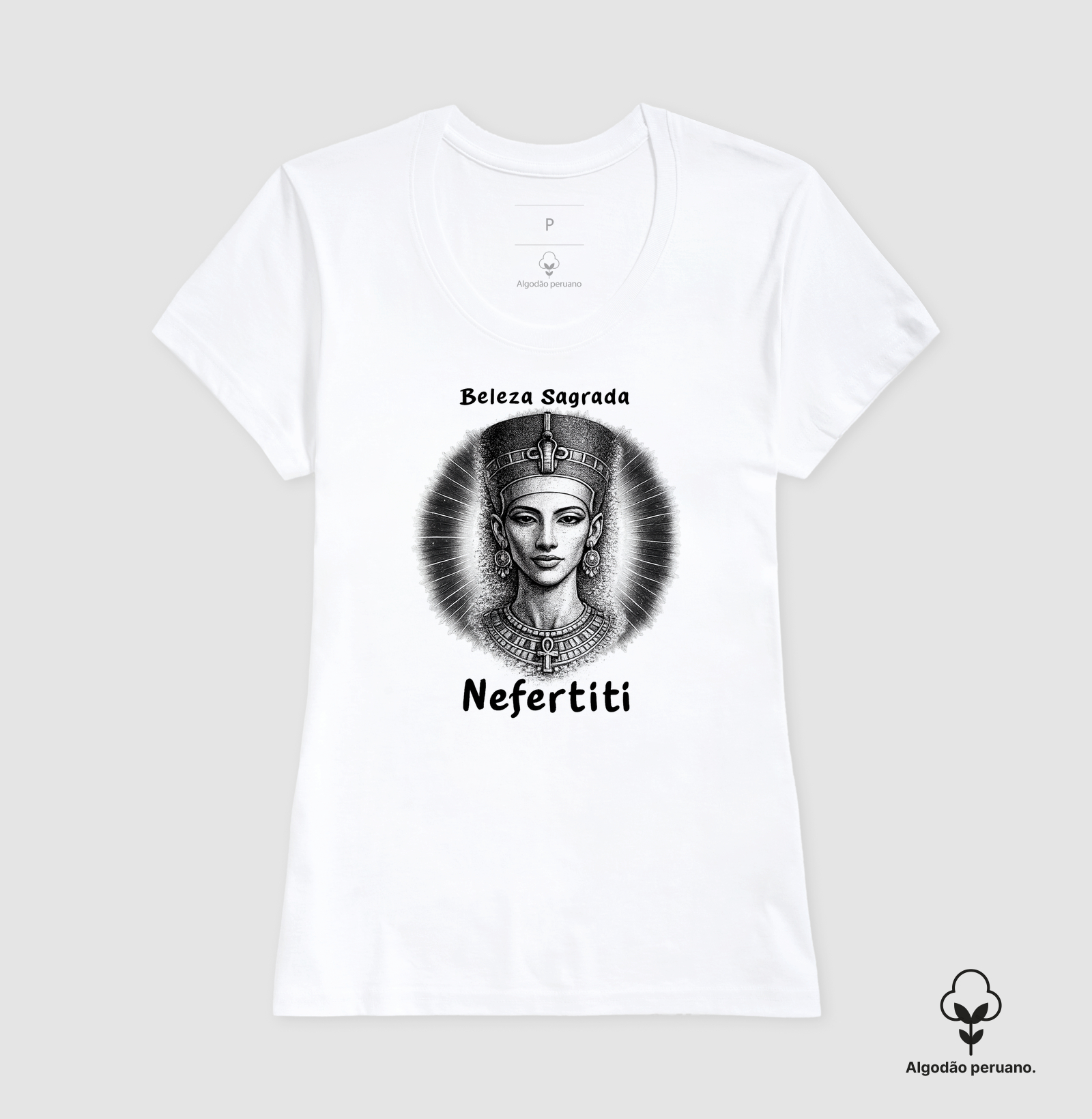 Nefertiti • Beleza Sagrada (algodão peruano) - Imagem 8