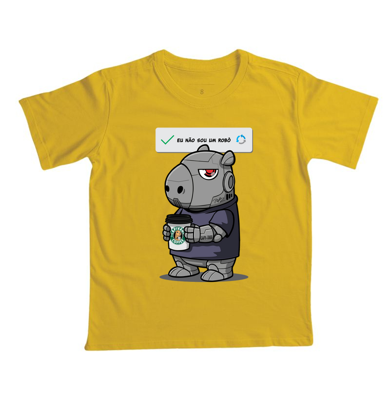 Camiseta Capivara Robô - Imagem 5
