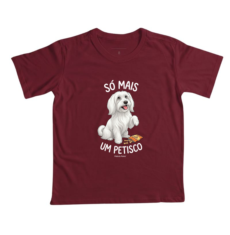 CAMISETA INFANTIL MALTÊS PETISCO - Imagem 7