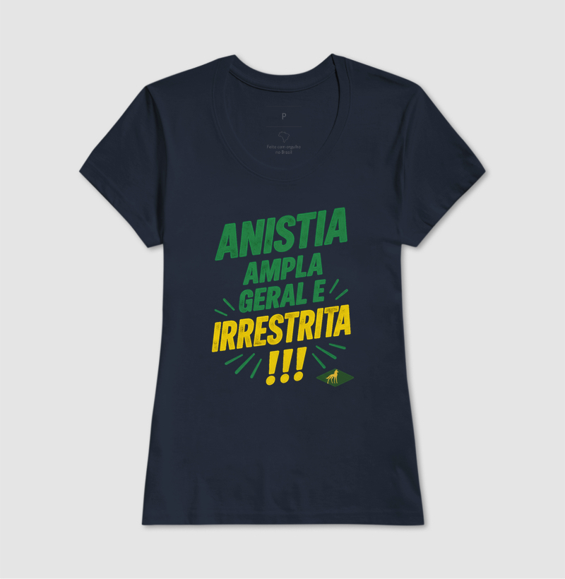 Camiseta Anistia Ampla, Geral e Irrestrita | Manifesto - Imagem 8