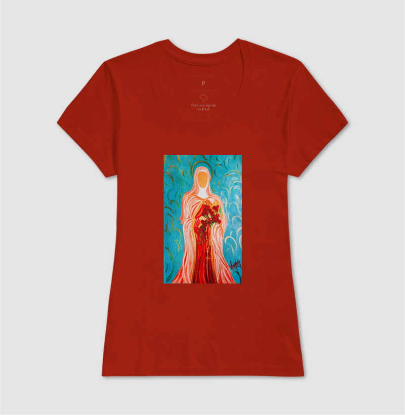 Camiseta Santa Teresinha do Menino Jesus Arte Sacra - Imagem 9