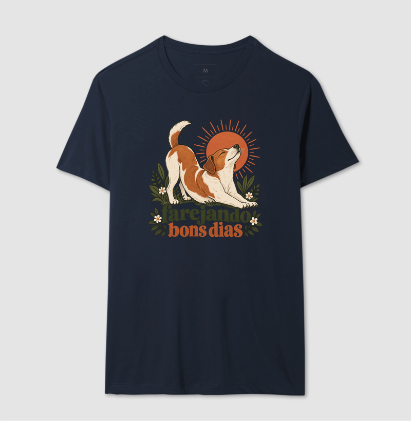 Camiseta Cachorro Manhã "farejando bons dias" | Pelo & Pano - Imagem 6