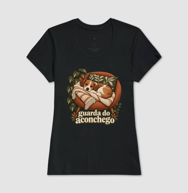 Camiseta Cachorro Aconchego "guarda do aconchego" | Pelo & Pano - Imagem 3