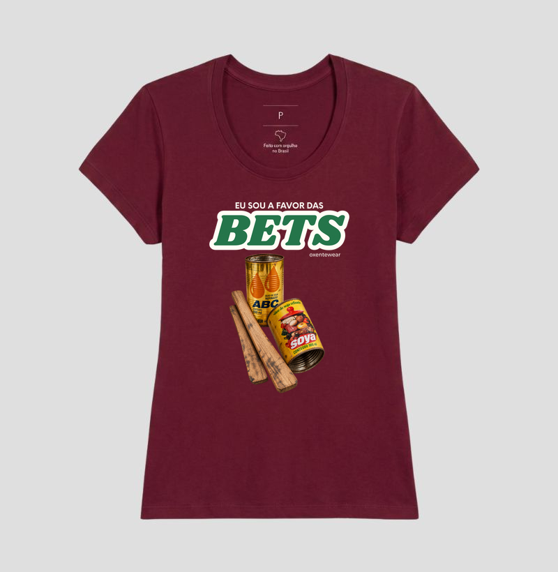 Camiseta Eu sou a favor das BETS | OxenteWear - Imagem 13