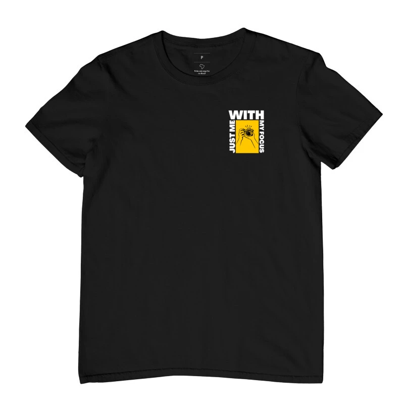 Camiseta Just Me with My focus - Imagem 2