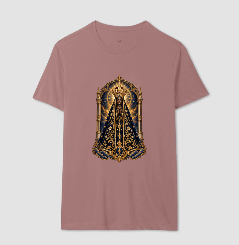 Nossa Senhora Aparecida — Portal Arqueado Celestial e Luz Dourada - Imagem 16