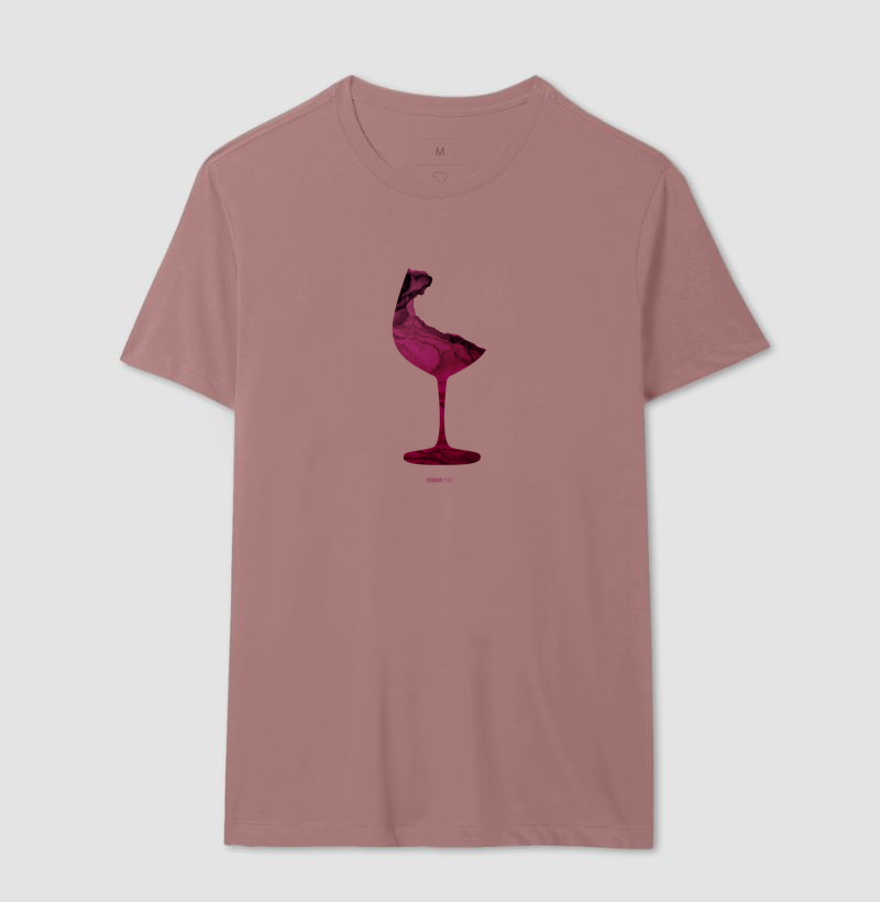 Camiseta Vinho Abstrata - Imagem 15