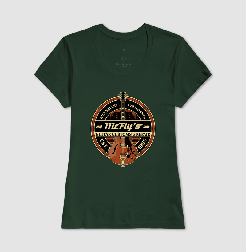 Camiseta McFly's Guitar Customs - Imagem 7