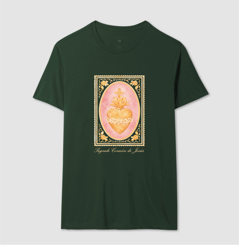 Tshirt Sagrado Corazón de Jesús - Imagem 6