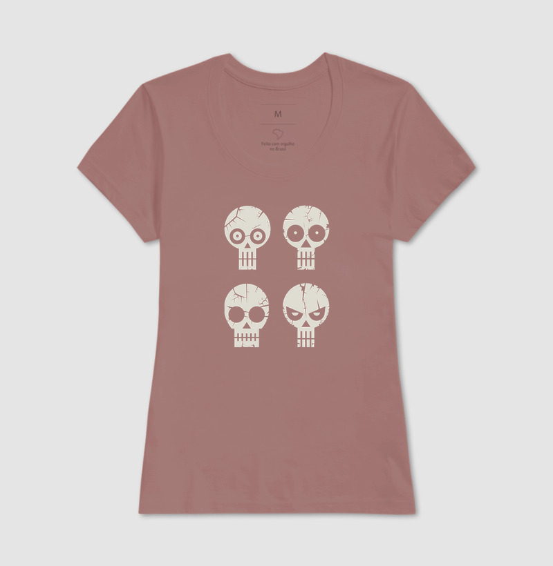 Camiseta Caras de Caveira - Imagem 13