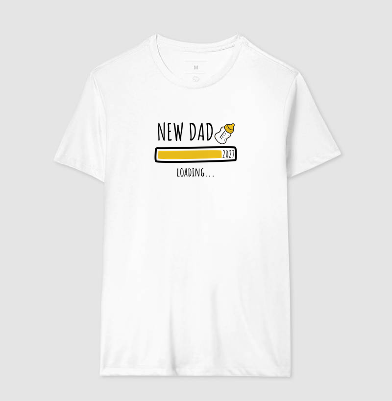 Camiseta New Dad Loading 2027 - Imagem 3