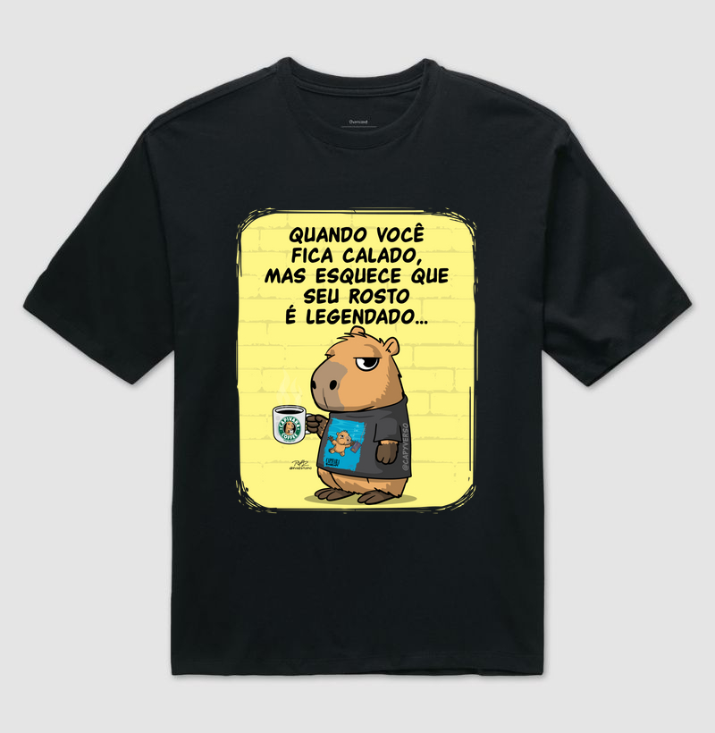 Camiseta Capivara Legendado - Imagem 2