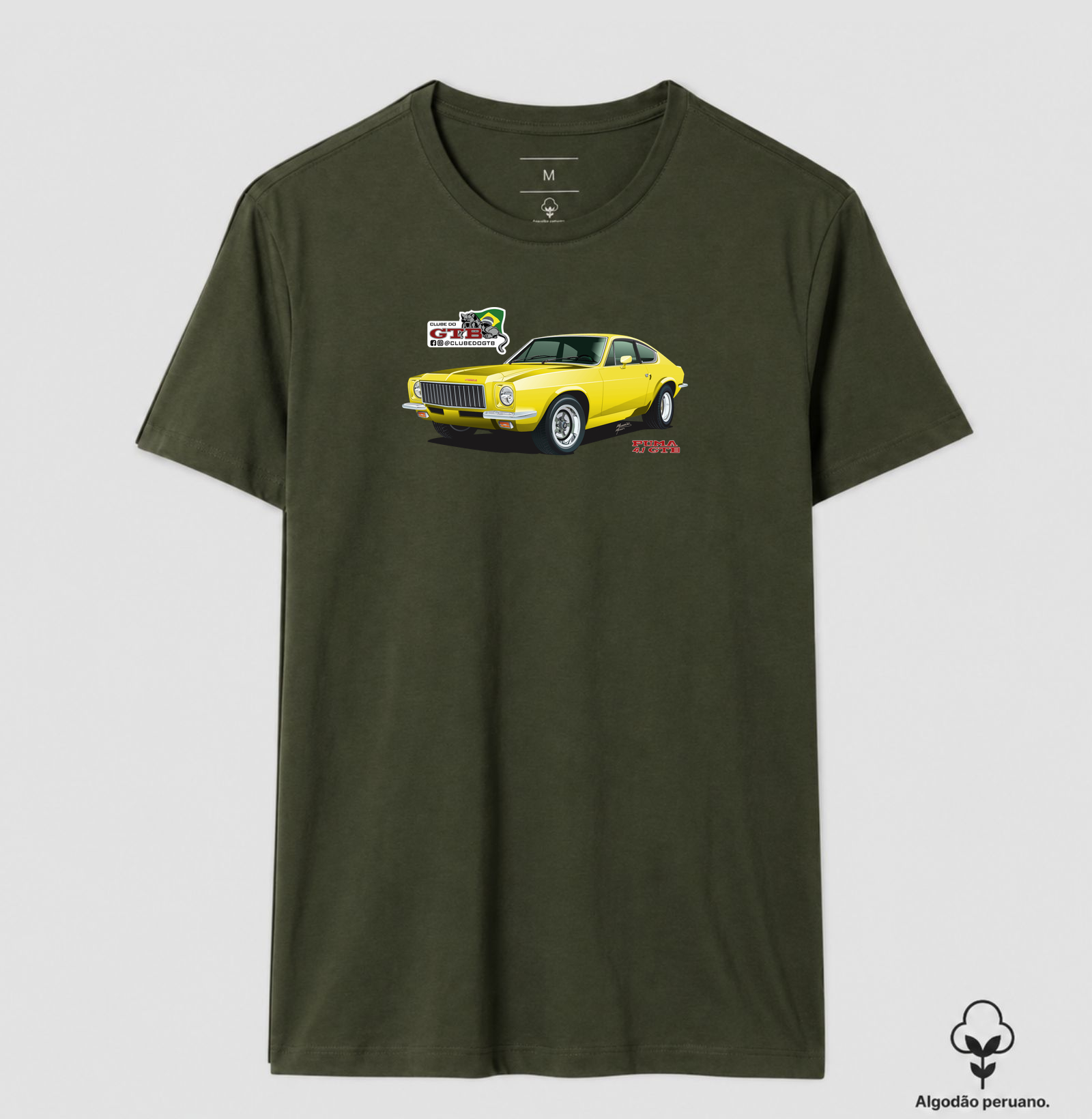 Camiseta Puma GTB Amarelo - Imagem 4